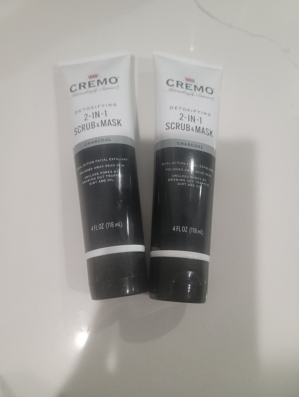 (2) CREMO Detoxifying 2-in-1 Scrub & Mask